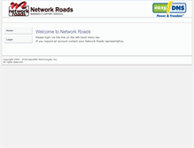 Tablet Screenshot of networkroads.easydns.net